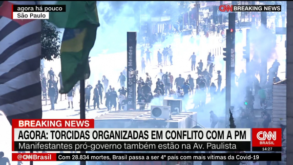 Dória proíbe manifestações a favor e contra Bolsonaro no mesmo dia