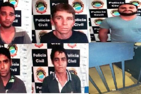 Presos serram grade de cadeia atingem policial e fogem em Itaquiraí