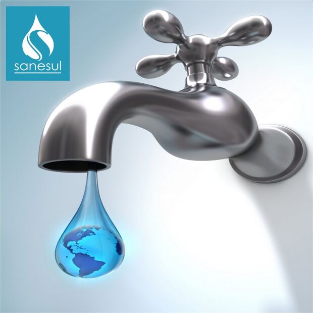 Sanesul realiza campanha para uso racional da água