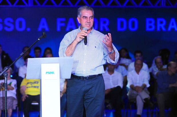 Reinaldo elogia filiação do governador de MT no PSDB