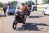 O motociclista foi socorrido pelo Corpo de Bombeiros 