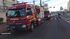 A mulher foi socorrida pelo Corpo de Bombeiros 