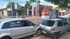 Ap&oacute;s a colis&atilde;o, a mulher ficou no carro passando mal