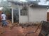 Casa foi totalmente destruída