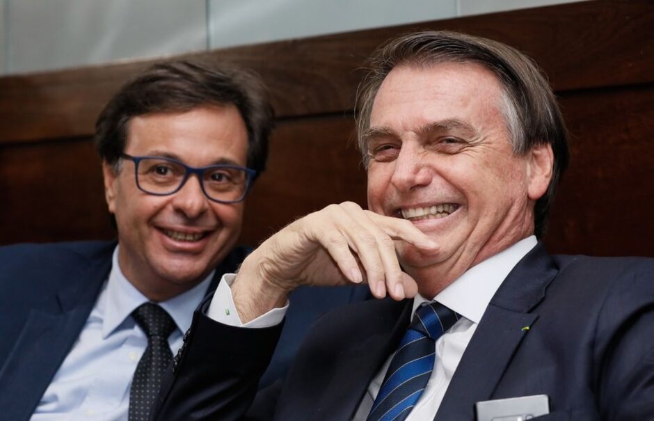 Gilson Machado e o presidente Jair Bolsonaro