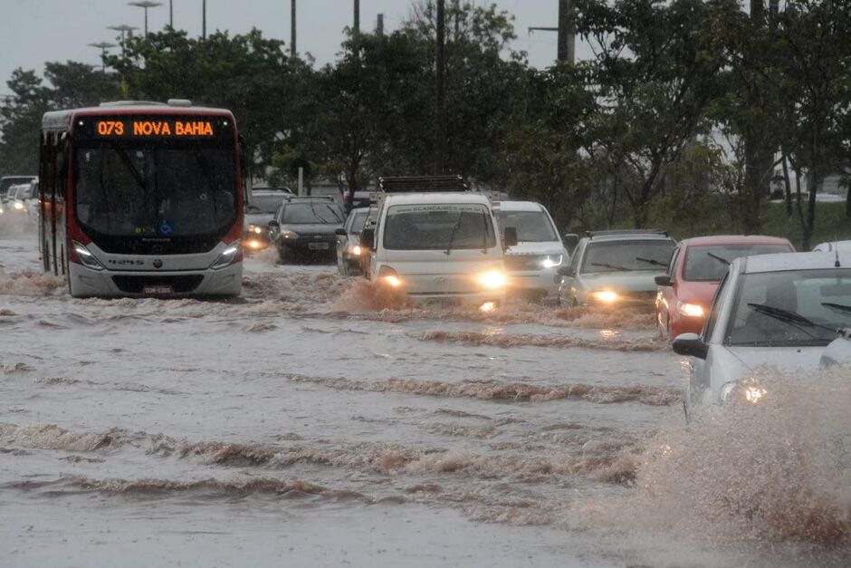 Chuva em Campo Grande