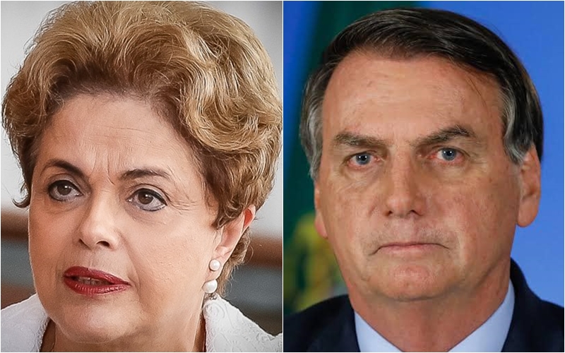 Dilma era alvo preferido do então deputado federal Jair