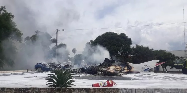 Queda de avião matou 7 no Paraguai