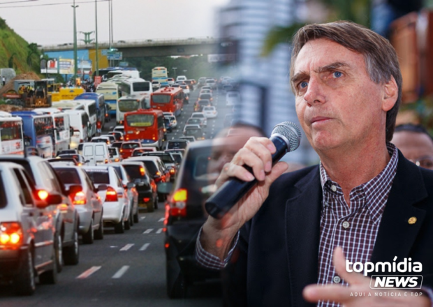 Carreata pede afastamento do presidente Bolsonaro