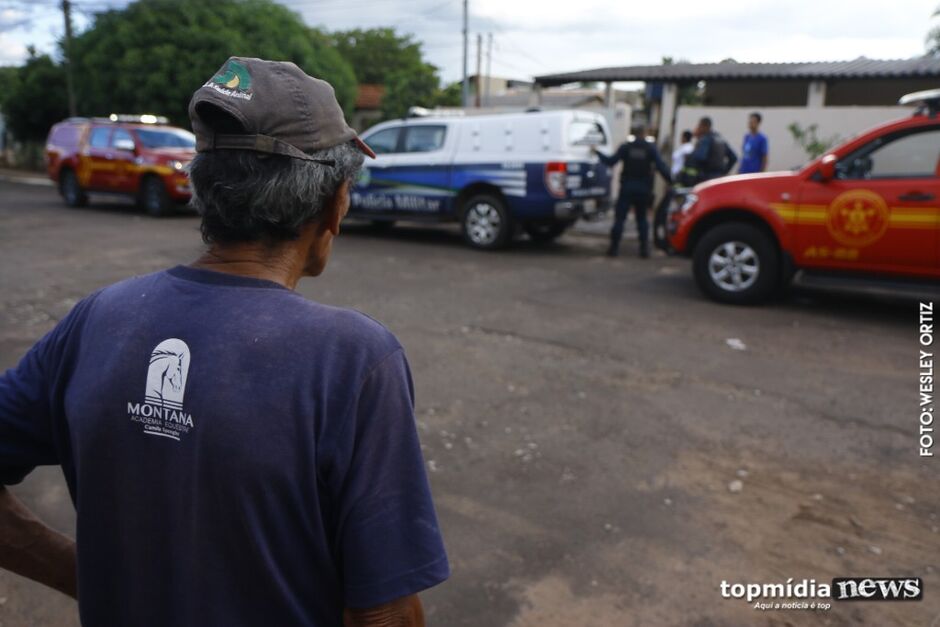 Uma testemunha confirmou o ocorrido para a polícia