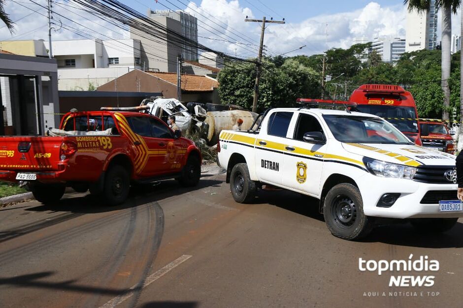 Acidente ocorreu na Antônio Maria Coelho