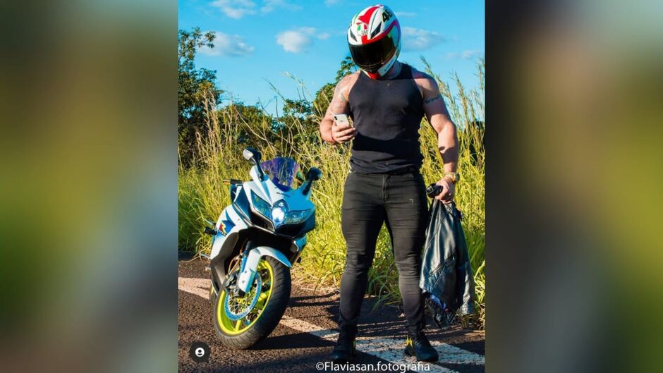Ítalo publicava fotos nas redes durante passeios de motocicletas