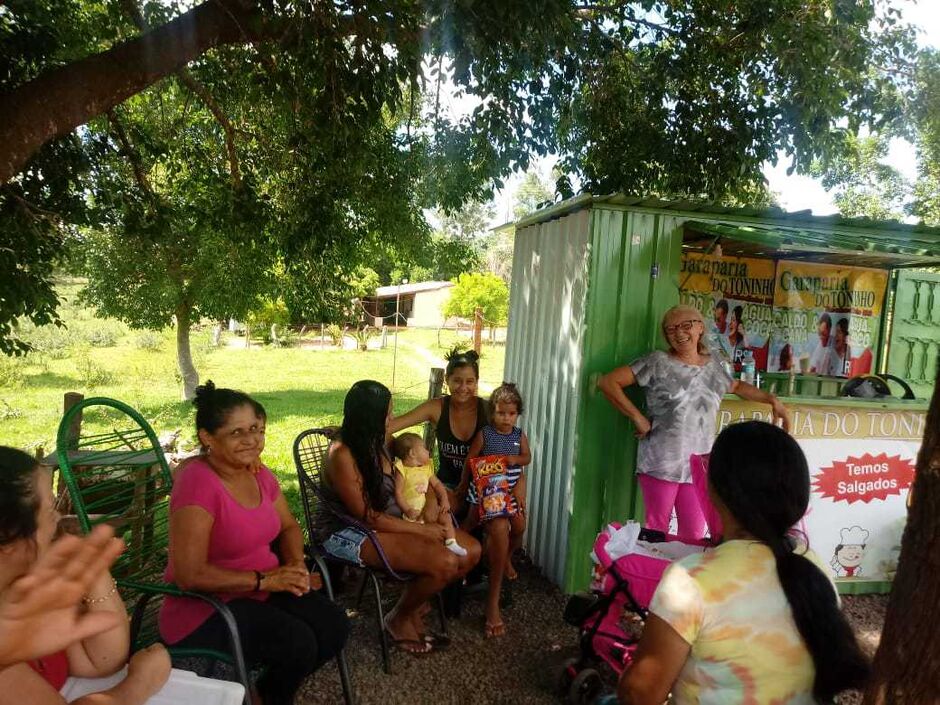 Garaparia faz a alegria dos turistas em Rochedo