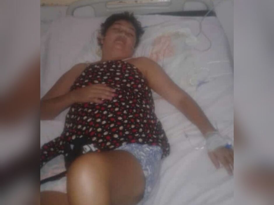 Ilda está internada em um hospital no Paraguai