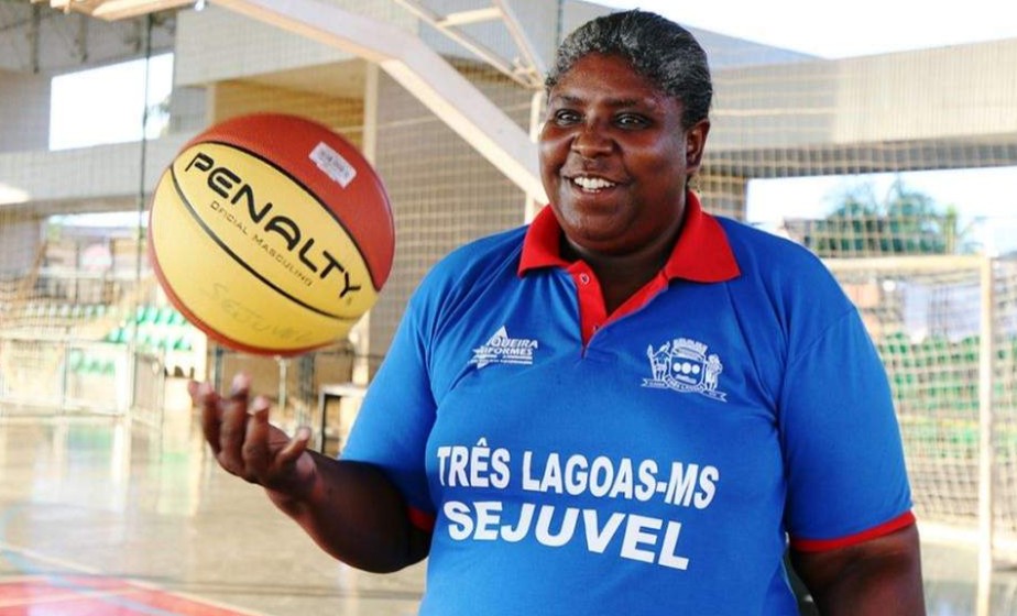 Ruth de Souza foi campeã mundial pela seleção brasileira de basquete