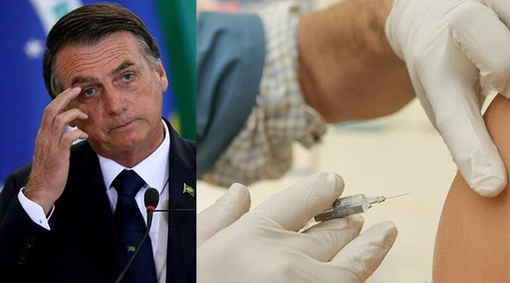 Presidente Jair Bolsonaro chegou a dizer que não compraria vacinas chinesas em 2020