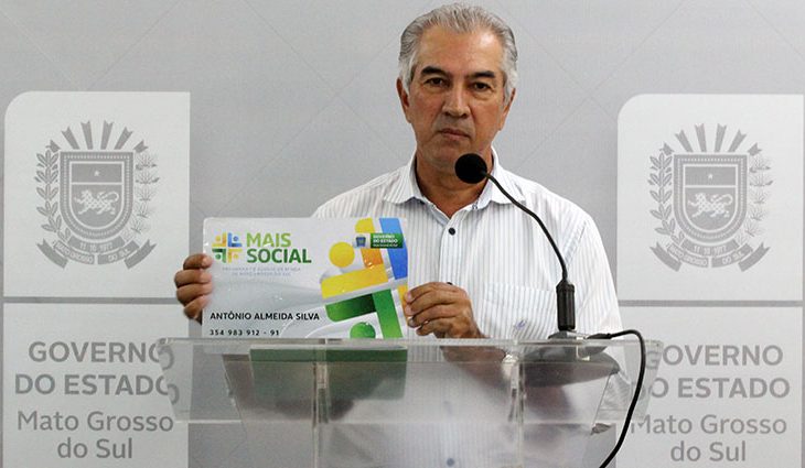 Governador Reinaldo Azambuja explicou sobre o programa