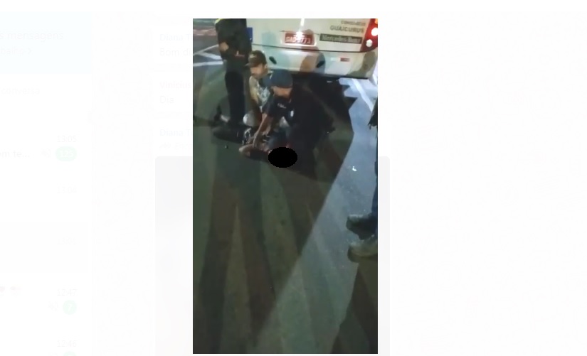 Adolescente fez quebra-quebra no terminal Guaicurus, mas foi detido por populares