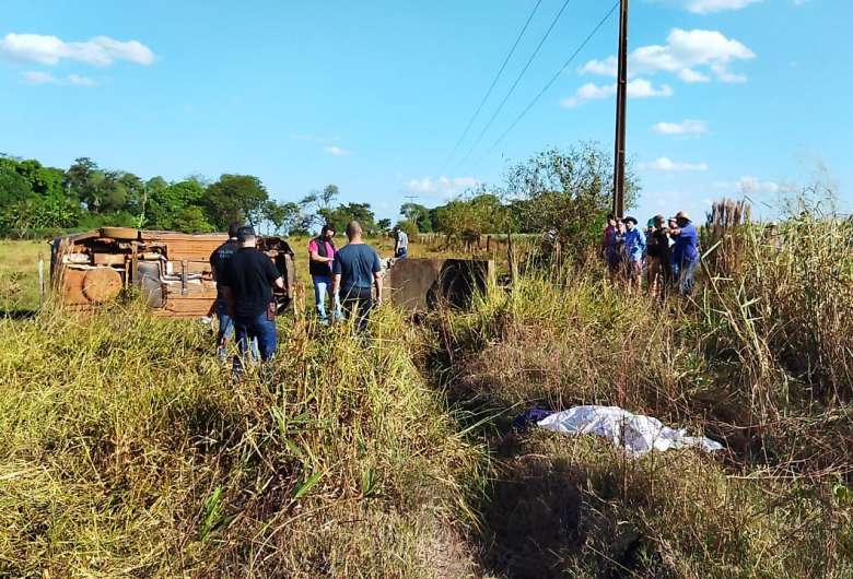 Morte aconteceu em uma estrada vicinal de MS