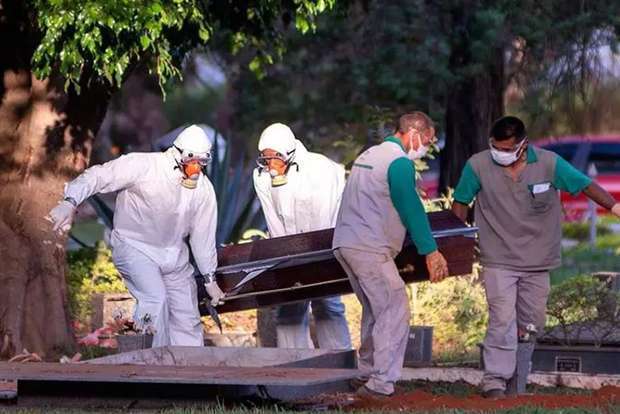 Brasil registra mais de 2 mil mortes pela covid-19