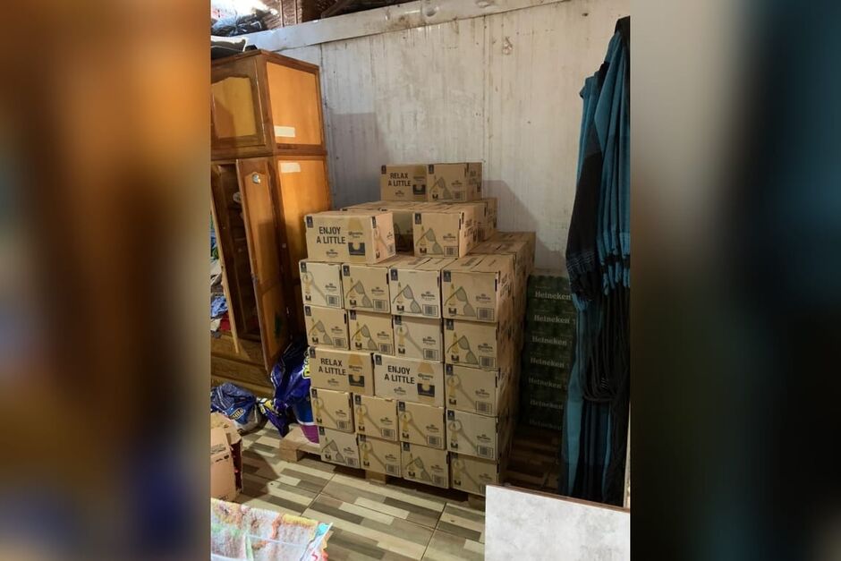 Cervejas eram frutos de contrabando em Mato Grosso do Sul