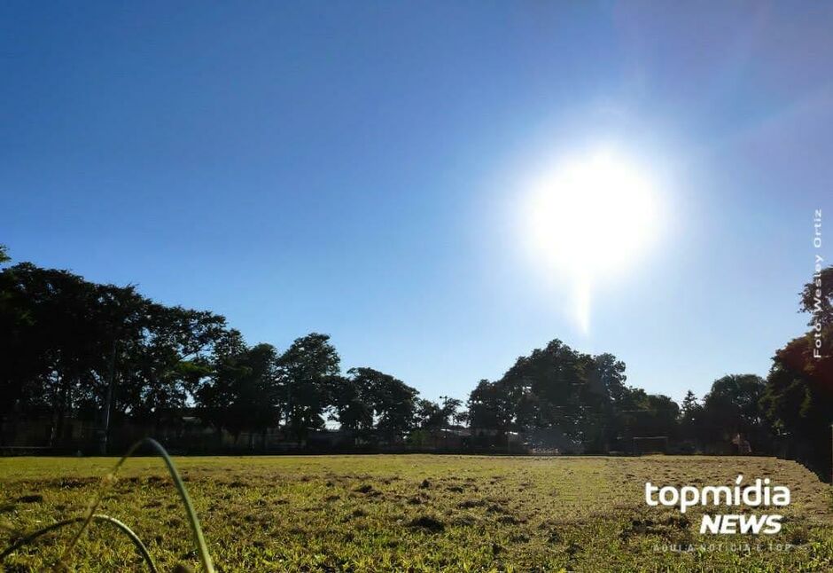 Clima fresco dura pouco e calor volta no domingo com previsão de 41 &ordm;C em algumas regiões de MS