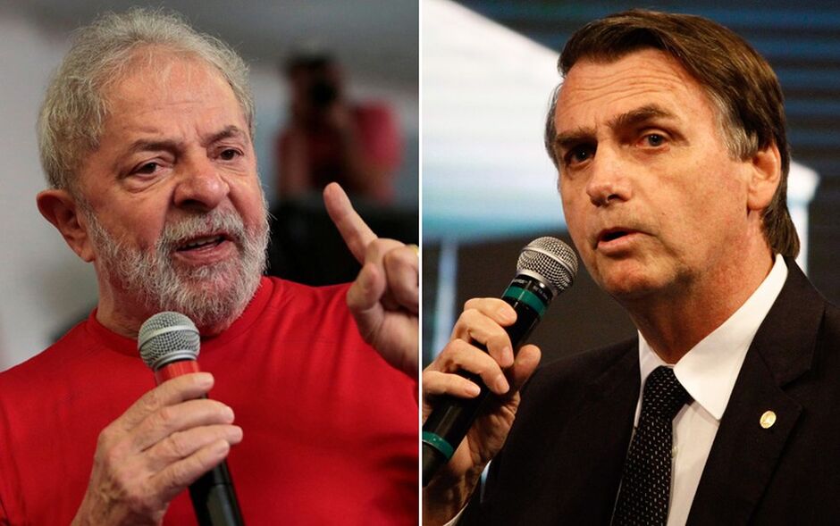 Lula e Bolsonaro