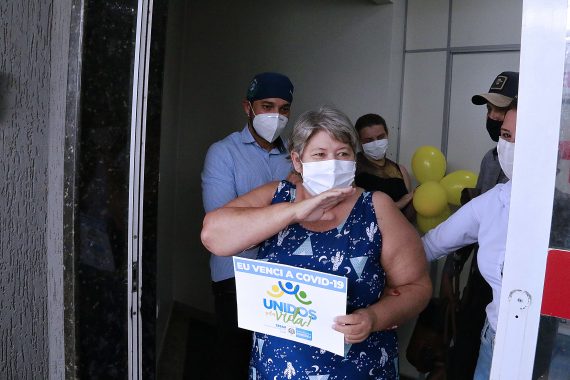 Paciente internada em Rondônia recebe alta