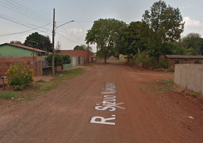 Local onde o trabalhador foi abordado pelos bandidos