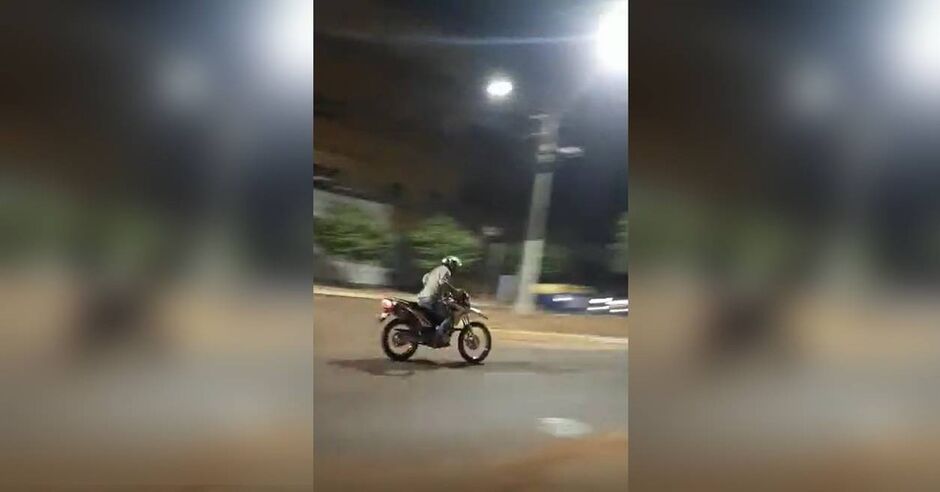 Motociclista tentou fugir da PM