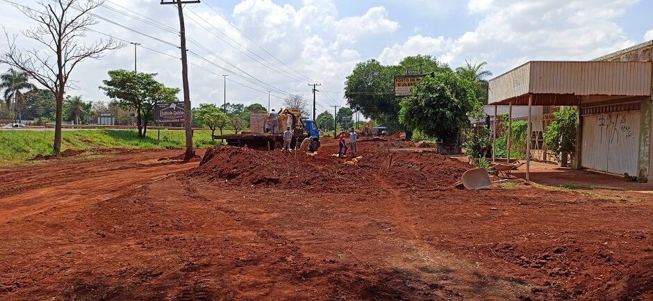 Pavimentação na região do Nova Campo Grande está avançando