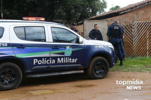 Ele foi preso na casa onde reside