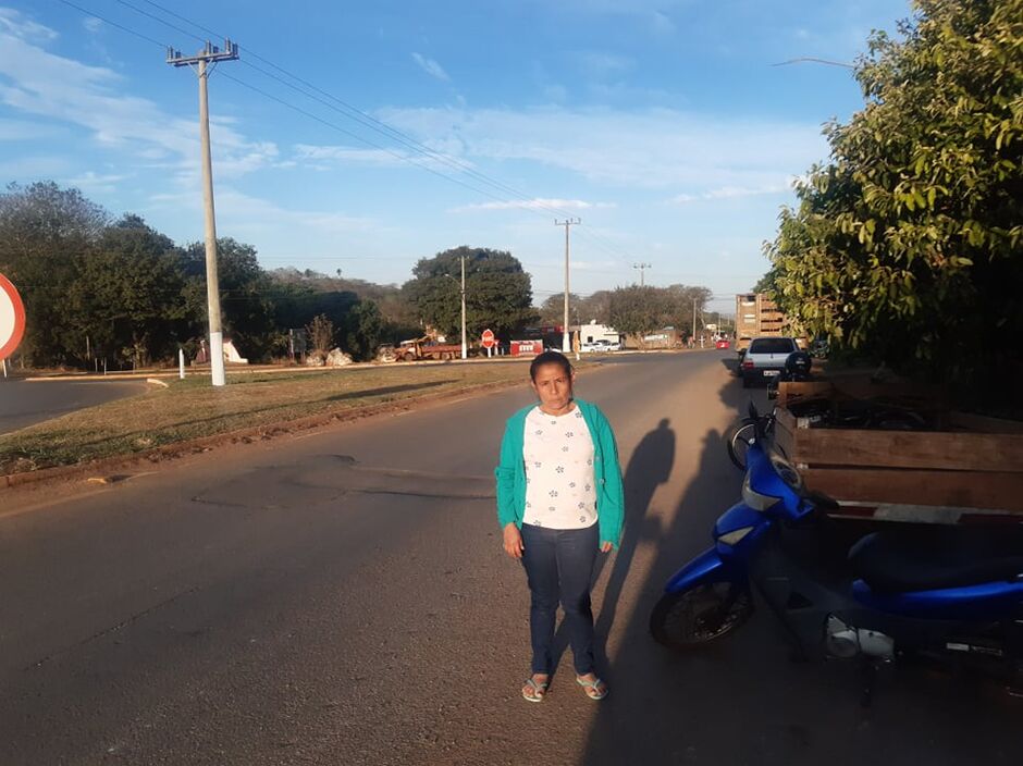 Dona Leda corre risco de ser despejada da casa feita em terreno da prefeitura de Bonito