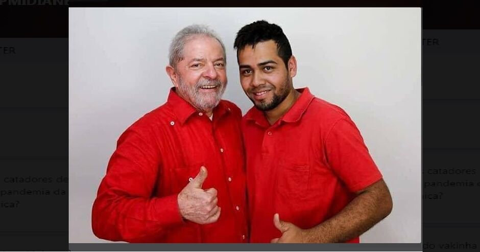 Lula e Alberto Inácio