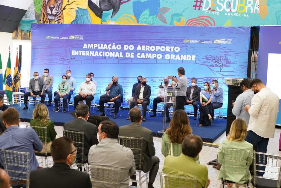 Evento contou com a participação de outros personagens da política