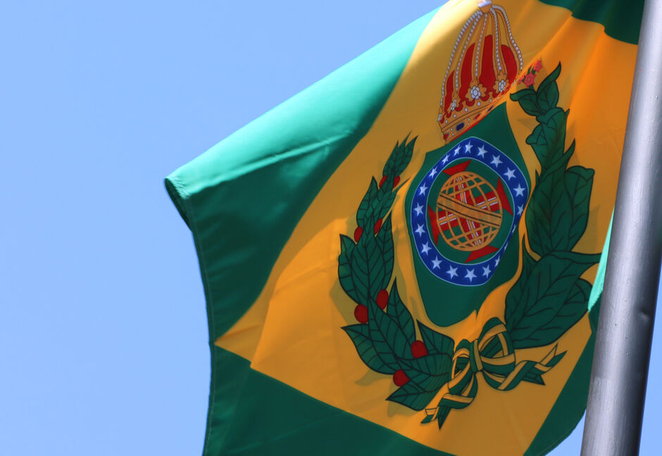 Bandeira é para celebração de 200 anos da Indpendência