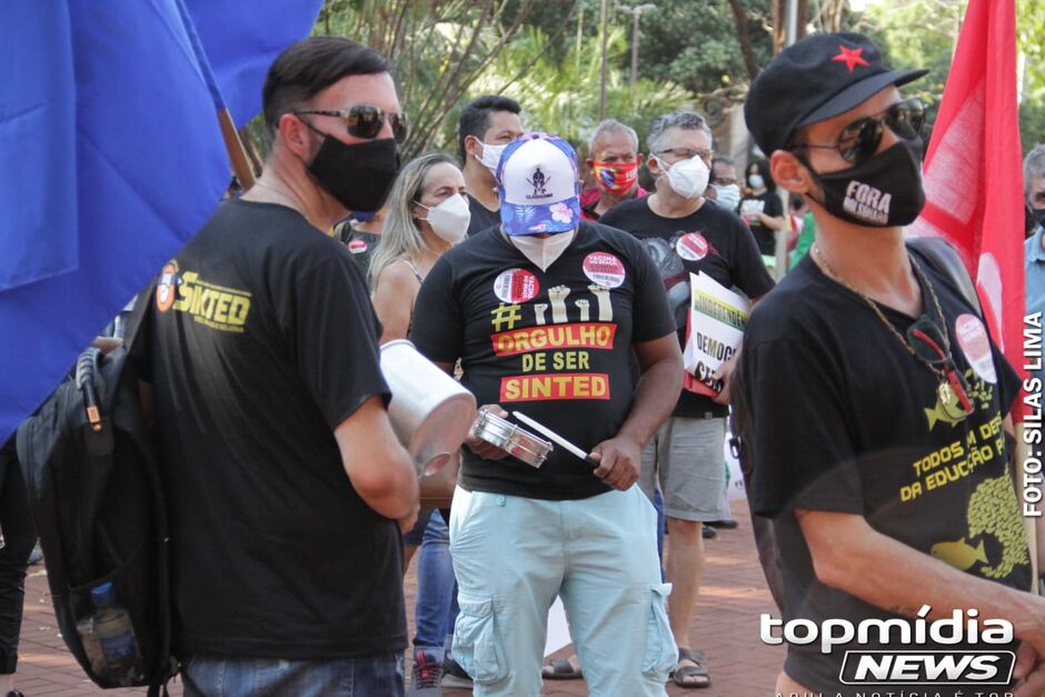 Manifestação em Campo Grande