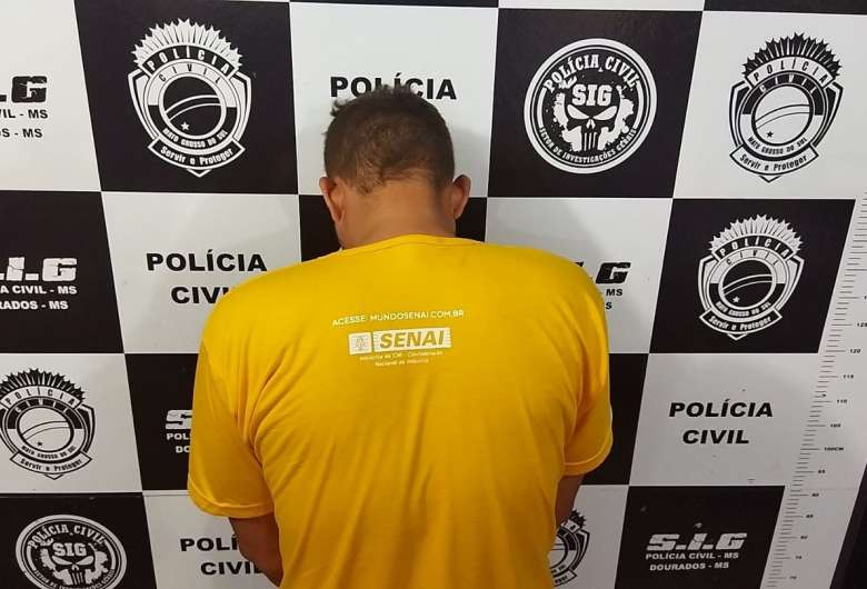 Felipe foi preso pela Polícia Civil