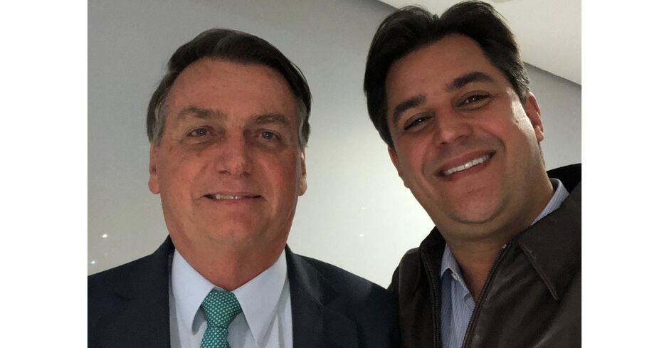 Deputado Frederico D’Avila e o presidente Jair Bolsonaro