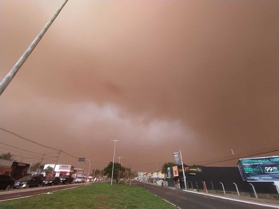 Tempestade de areia pode retornar a Mato Grosso do Sul