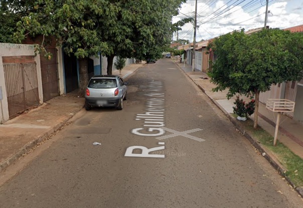 Rua onde o assalto aconteceu