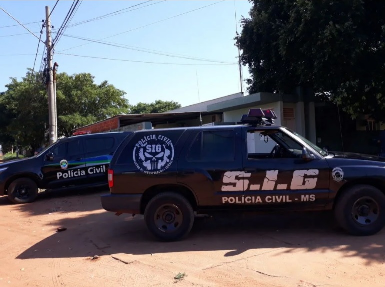 Polícia prendeu acusado de assassinato