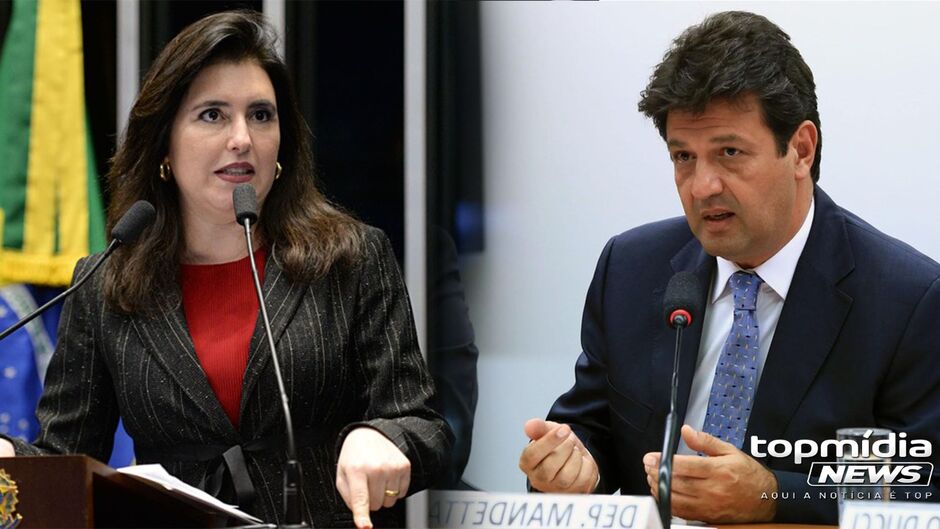 Simone Tebet e Mandetta possuem indicativos para presidência da República