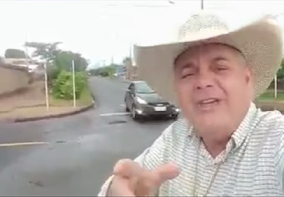 Angelo Guerreiro levou susto