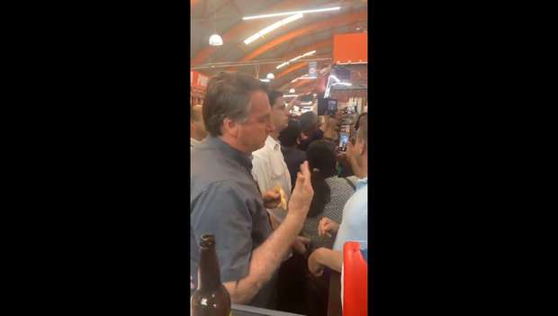 Bolsonaro no Mercadão Municipal