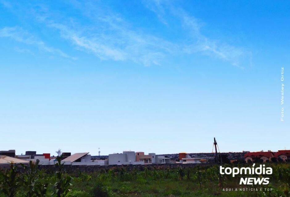 Pode chover em Campo Grande no período da tarde