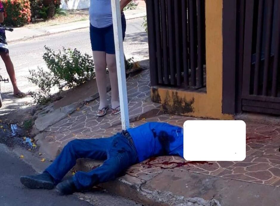 Suspeito estaria em bicicleta