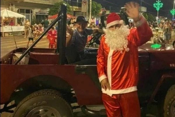 'Papai Noel' era servidor público da prefeitura