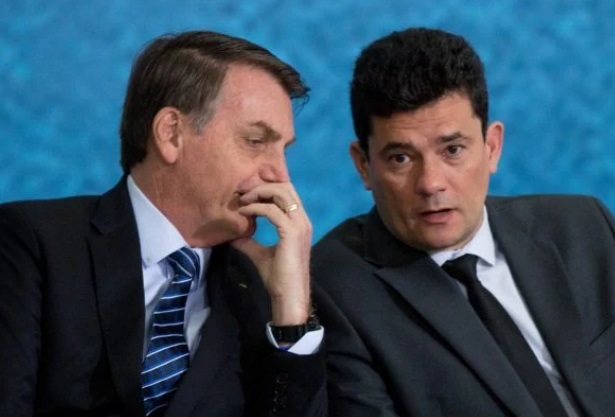 Jair Bolsonaro e Sergio Moro