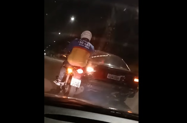 Motociclista foi muito elogiado